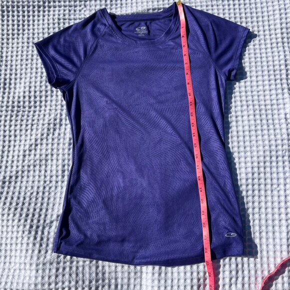 C9 Champions Short-Sleeve, Purple Patterned, Semi-Fitted Tee - Picture 8 of 15